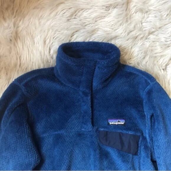 Patagonia Blue Re-Tool Snap-T Pullover - Picture 2 of 3